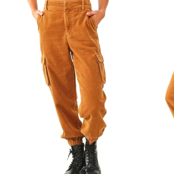 Tan Cargo Pants - Picture 1 of 5